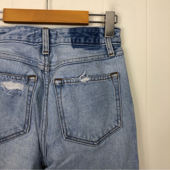 A&F Annie High Rise Ankle Straight Jeans Sz 00S - Picture 8 of 15
